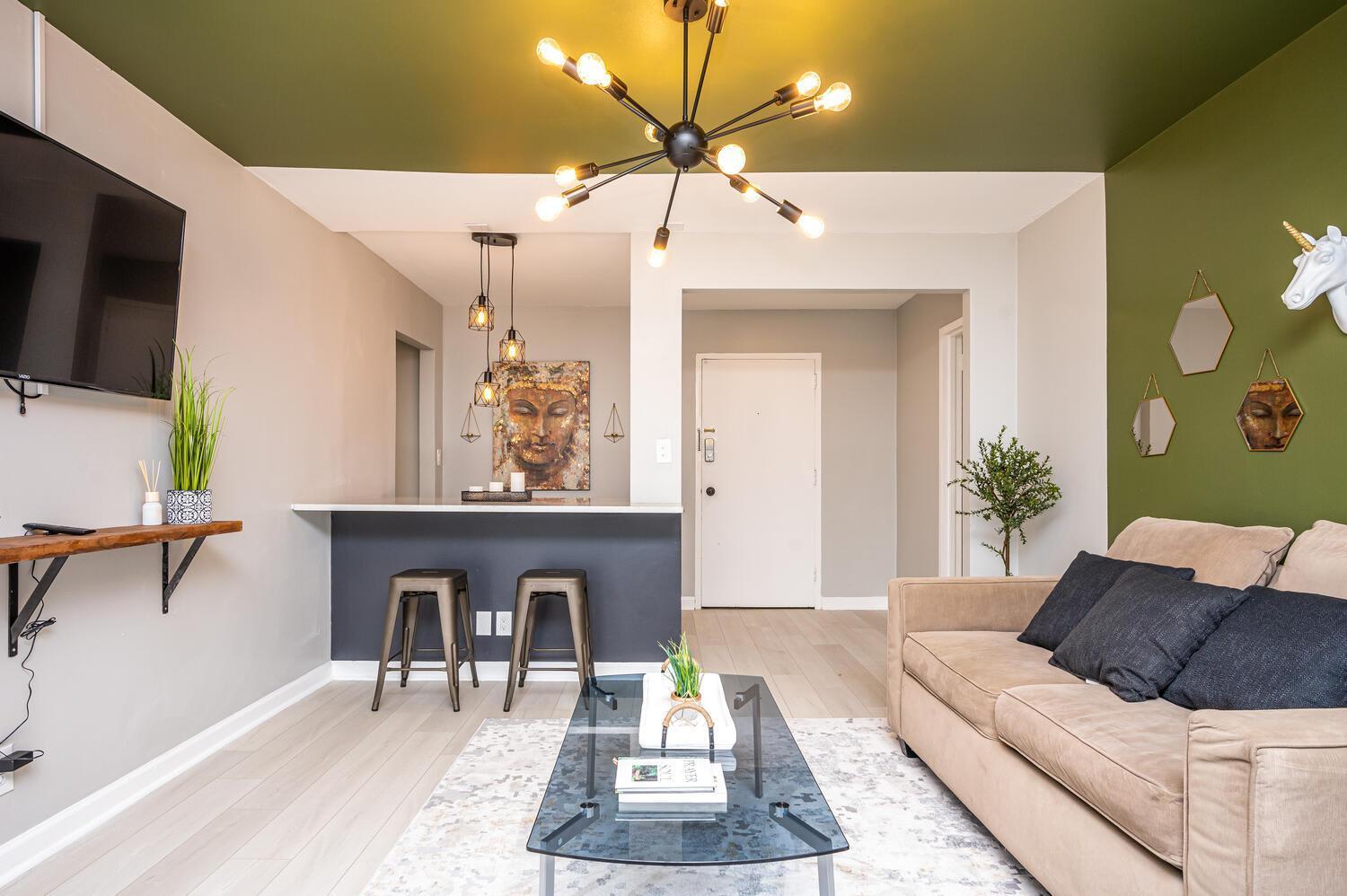 Вилла Atl Downtown 2Br King Bed Free Parking Lm1908 Атланта Экстерьер фото