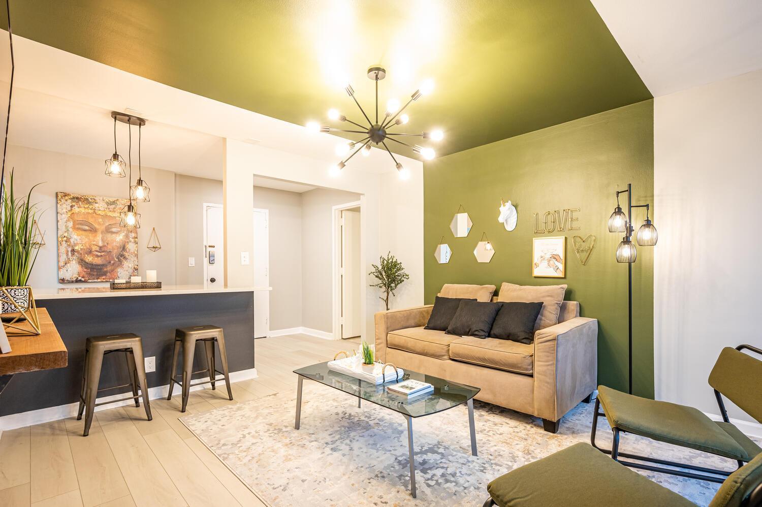 Вилла Atl Downtown 2Br King Bed Free Parking Lm1908 Атланта Экстерьер фото